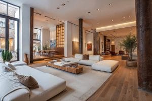 Quiet luxury interior design style