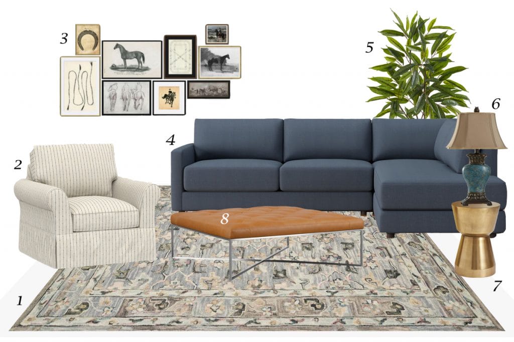 Eclectic maximalist living room interior design top picks by Decorilla