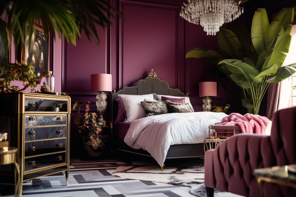 Charming bedroom decorating ideas by Decorilla