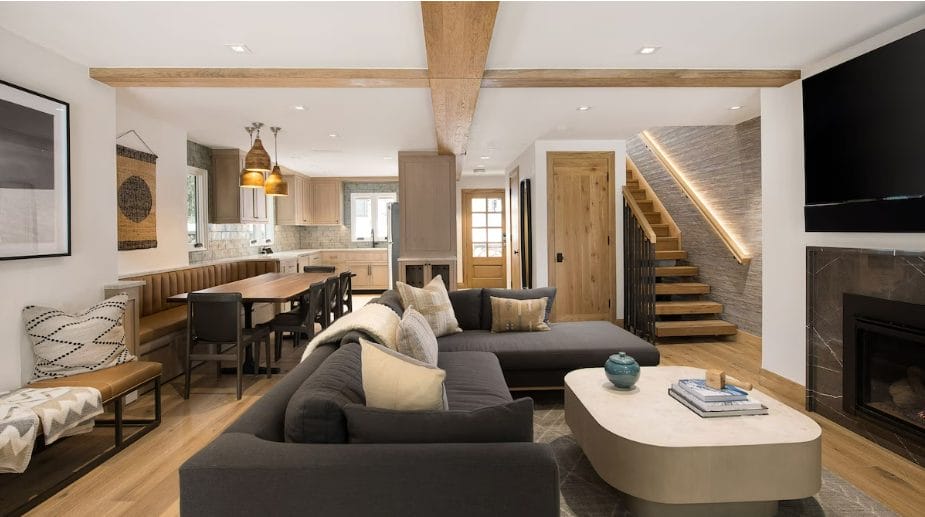 Elegant living space by Decorilla and Denver interior decorator, Jacky G.