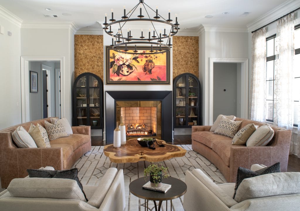 Living room by Jasmine M., one of Decorilla's top Atlanta interior designers