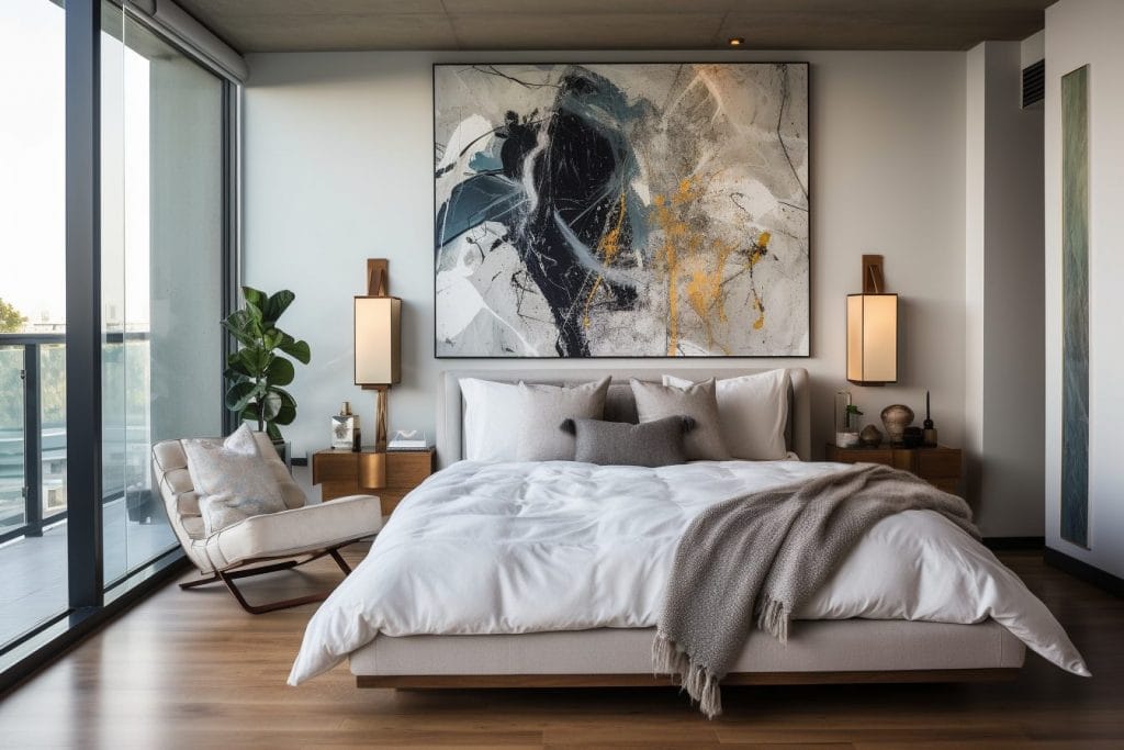 Modern master bedroom interior design 