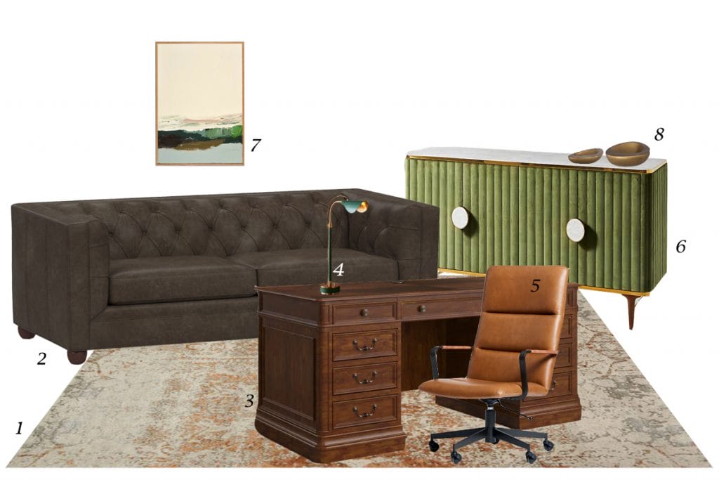 Classic home office top picks by Decorilla