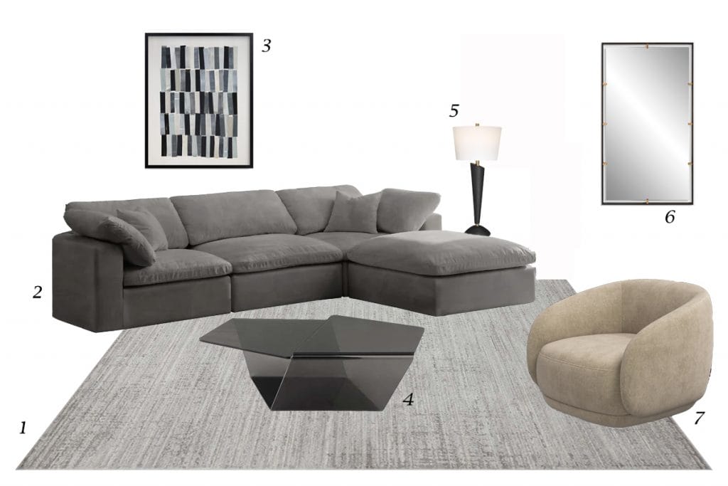 Modern minimalist living room top picks by Decorilla