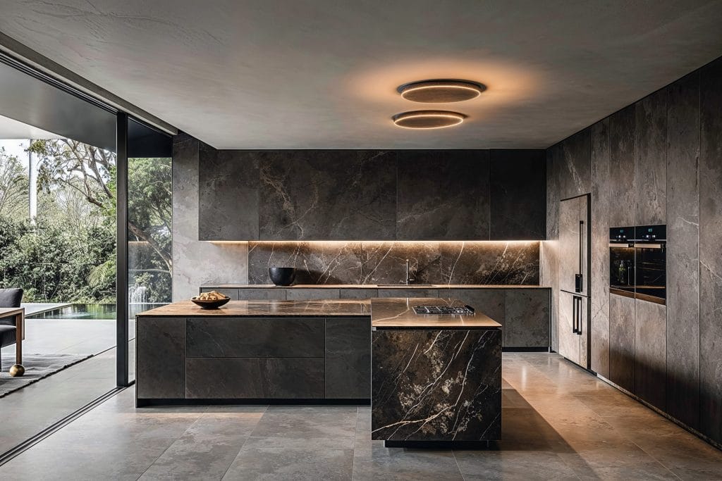 Embrace the future with kitchen lighting trends 2025 featuring sleek designs by Decorilla