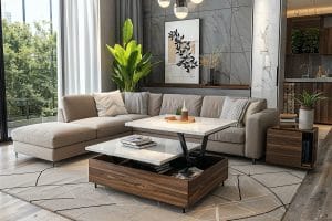 Masculine interior design before and after by Decorilla