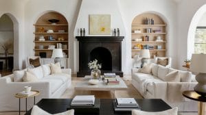 Contemporary living room by Decorilla Los Angeles interior designer