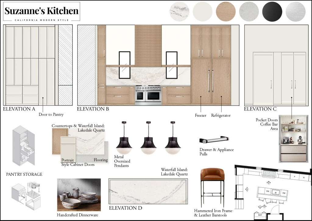 Preliminary proposal by Decorilla designer Darya N.