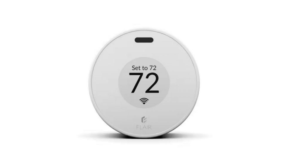 A WiFi home thermostat, image credit Home Depot