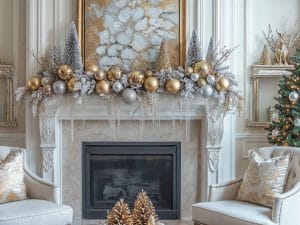 Sparkling holiday hosting interior design by Decorilla