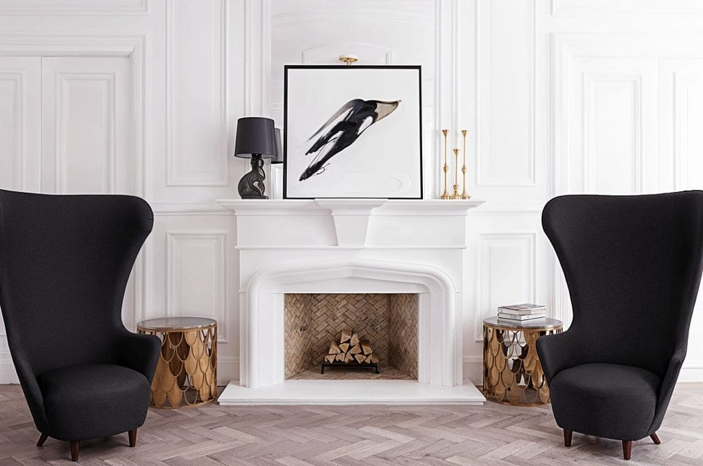 Ultra modern Parisian interior by Decorilla designer Eleni P. 