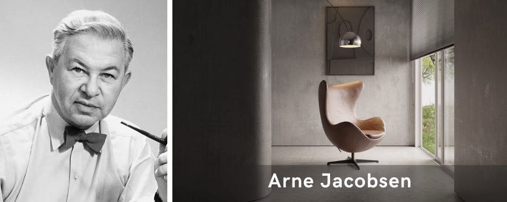 Famous furniture designers, Arne Jacobsen