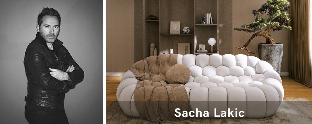 Influential furniture designers, Sacha Lakic