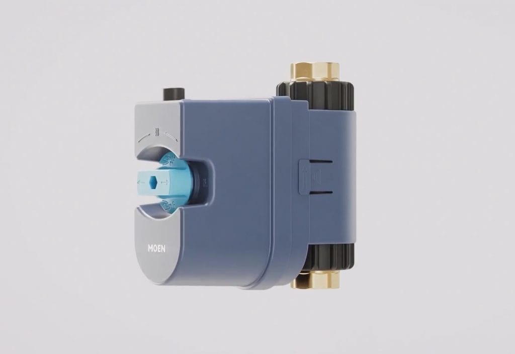 The Flo Shutoff leak monitor, courtesy of Moen