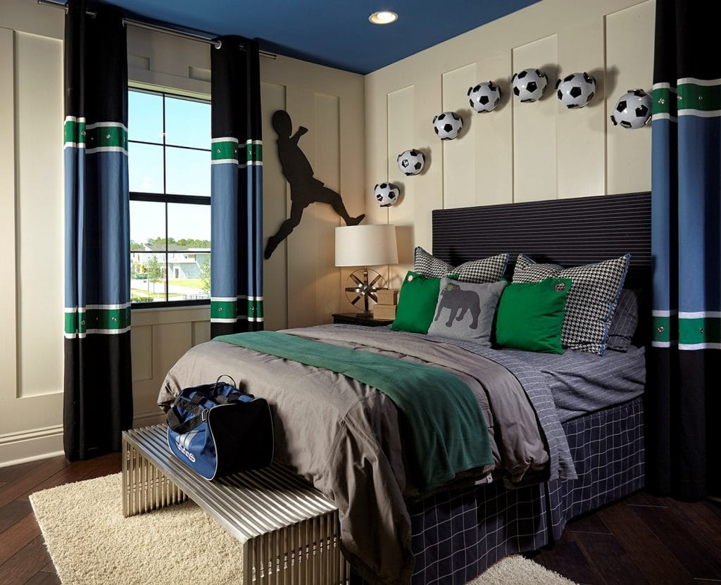 Refined boys bedroom by Decorilla designer, Kristin W.